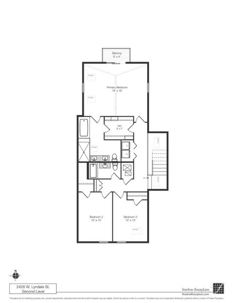 Tiny photo for 2426 W Lyndale Street, Chicago, IL 60647 (MLS # 12600346)