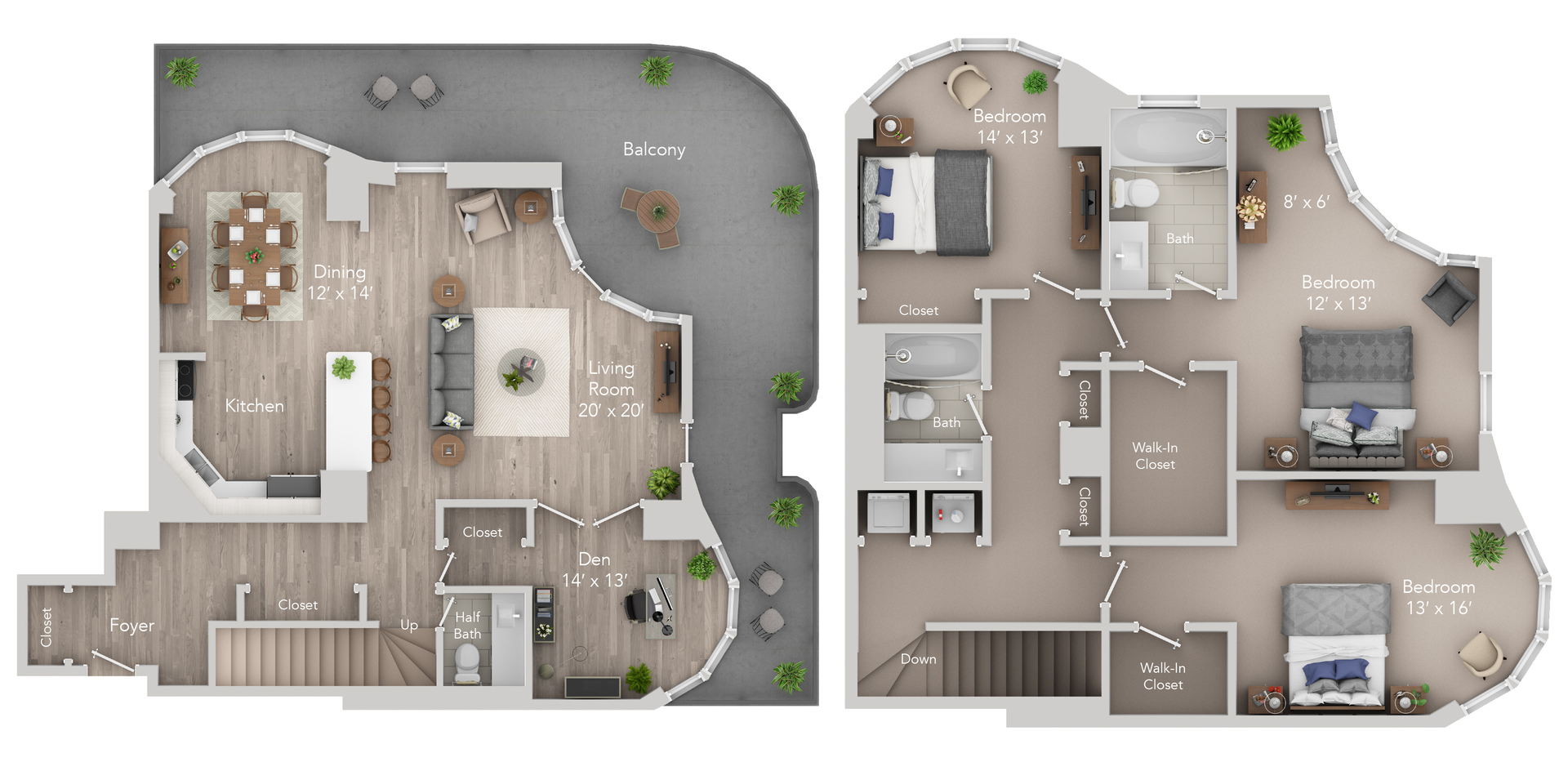 Chicago, Illinois 60614, United States, 3 Bedrooms Bedrooms, ,3 BathroomsBathrooms,Residential,Active,230306