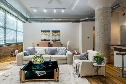 Tiny photo for 130 S CANAL Street #211, Chicago, IL 60606 (MLS # 12510829)