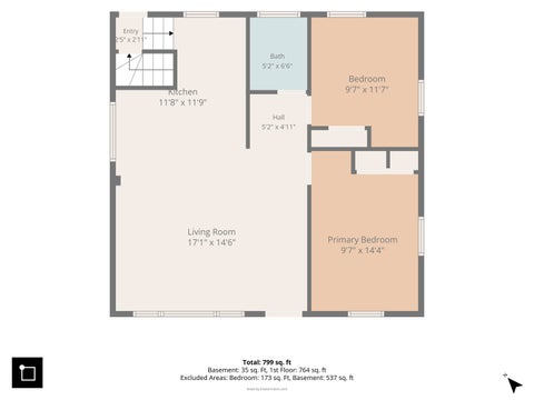 Tiny photo for 17617 Burnham Avenue, Lansing, IL 60438 (MLS # 12755829)