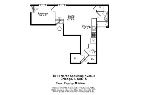 Tiny photo for 4014 N SPAULDING Avenue #GDN, Chicago, IL 60618 (MLS # 12793850)