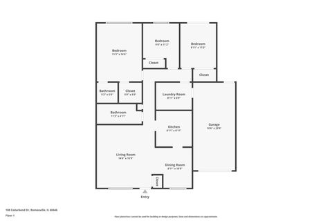 Tiny photo for 101 Seabury Road, Bolingbrook, IL 60440 (MLS # 12448144)
