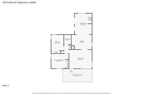 Tiny photo for 1331 N Main Street, Naperville, IL 60563 (MLS # 12584972)