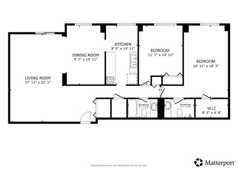 Tiny photo for 7141 N Kedzie Avenue #1213, Chicago, IL 60645 (MLS # 12594465)