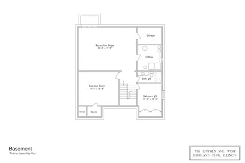Tiny photo for 701 Lincoln Avenue W, Highland Park, IL 60035 (MLS # 12703691)