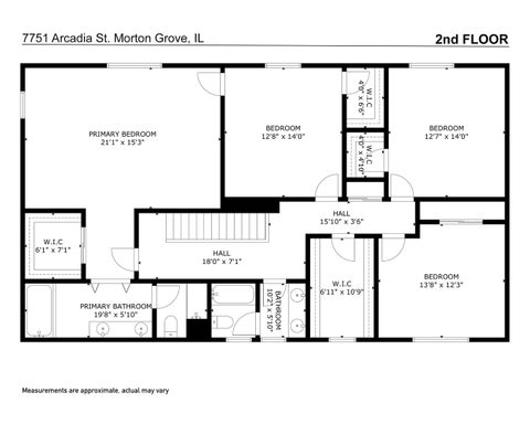 Tiny photo for 7751 Arcadia Street, Morton Grove, IL 60053 (MLS # 12692149)