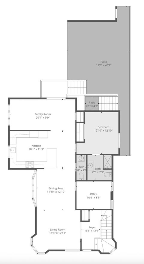Tiny photo for 709 S Oak Park Avenue, Oak Park, IL 60304 (MLS # 12573413)