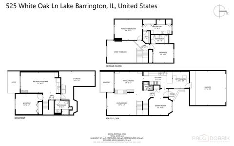 Tiny photo for 525 WHITE OAK Lane #26525, Lake Barrington, IL 60010 (MLS # 12670377)