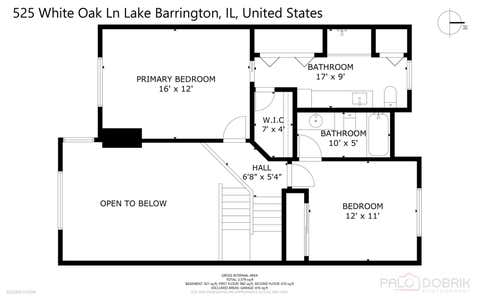 Tiny photo for 525 WHITE OAK Lane #26525, Lake Barrington, IL 60010 (MLS # 12670377)