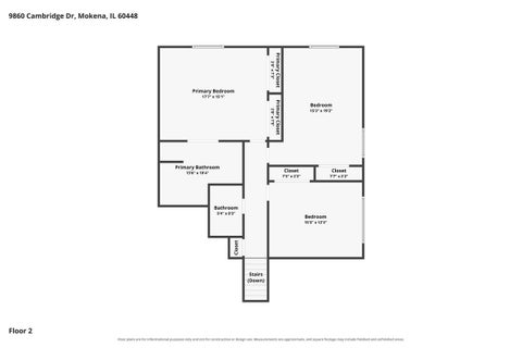 Tiny photo for 9860 Cambridge Drive, Mokena, IL 60448 (MLS # 12723366)