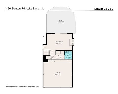Tiny photo for 1136 Stanton Road, Lake Zurich, IL 60047 (MLS # 12587522)