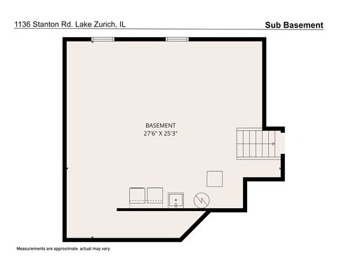 Tiny photo for 1136 Stanton Road, Lake Zurich, IL 60047 (MLS # 12587522)