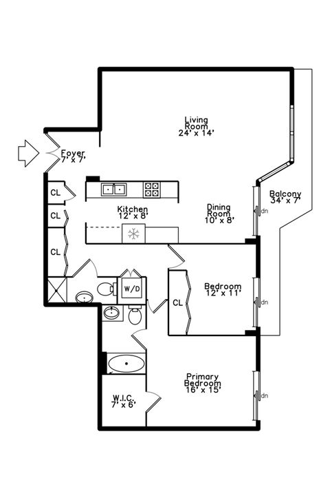 Tiny photo for 4170 N Marine Drive #21F, Chicago, IL 60613 (MLS # 12578064)