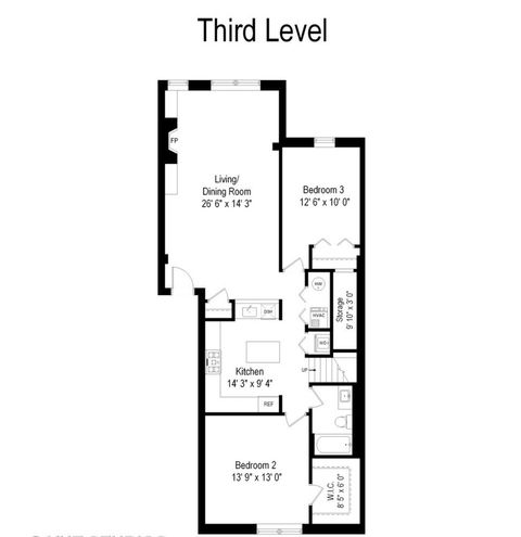 Tiny photo for 4118 N LINCOLN Avenue #302, Chicago, IL 60618 (MLS # 12634019)