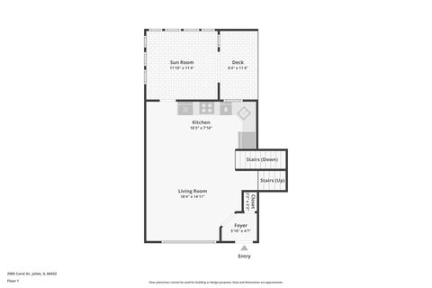 Tiny photo for 2905 Carol Drive, Joliet, IL 60432 (MLS # 12622839)