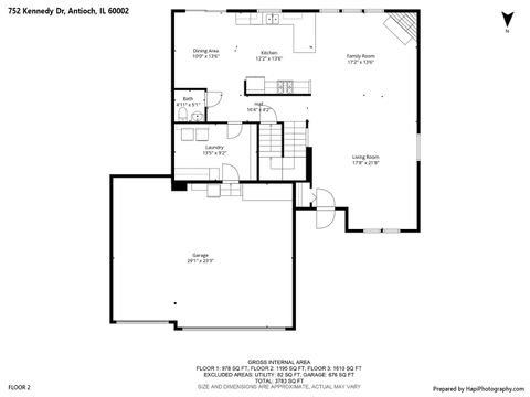 Tiny photo for 752 Kennedy Drive, Antioch, IL 60002 (MLS # 12507214)