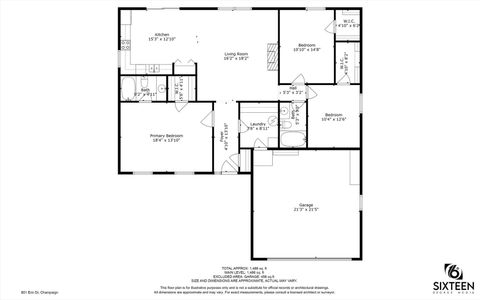 Tiny photo for 801 Erin Drive, Champaign, IL 61822 (MLS # 12460223)
