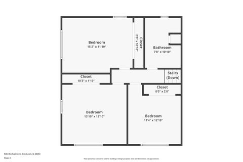 Tiny photo for 9204 Kedvale Avenue, Oak Lawn, IL 60453 (MLS # 12557391)