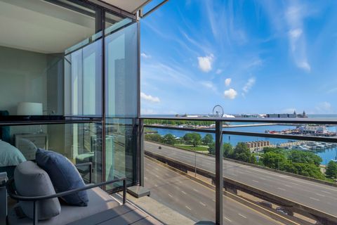 Tiny photo for 211 N Harbor Drive #2502, Chicago, IL 60601 (MLS # 12399017)