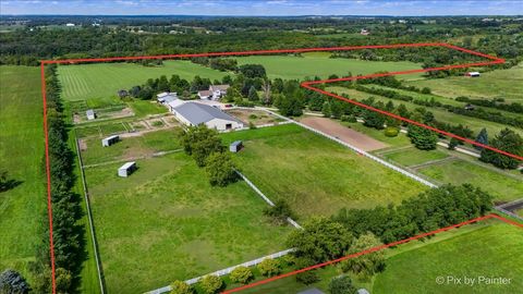 Tiny photo for 19602 Hebron Road, Harvard, IL 60033 (MLS # 12626275)