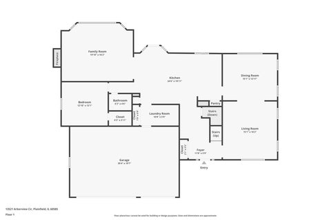 Tiny photo for 13521 Arborview Circle, Plainfield, IL 60585 (MLS # 12697487)