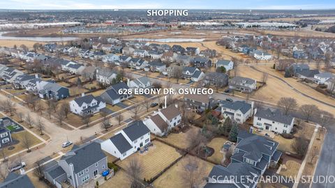 Tiny photo for 628 Ebony Drive, Oswego, IL 60543 (MLS # 12552861)