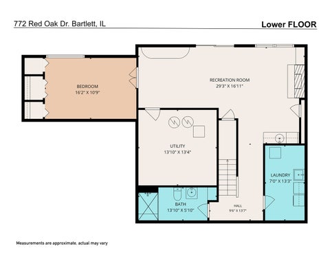 Tiny photo for 772 Red Oak Drive, Bartlett, IL 60103 (MLS # 12665113)
