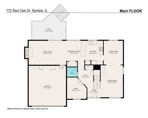 Tiny photo for 772 Red Oak Drive, Bartlett, IL 60103 (MLS # 12665113)