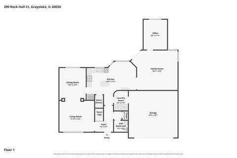 Tiny photo for 290 Rock Hall Court, Grayslake, IL 60030 (MLS # 12774298)