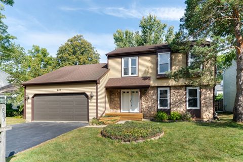 Photo of 887 Saybrook Lane, Buffalo Grove, IL 60089 (MLS # 12503433)