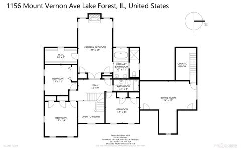Tiny photo for 1156 Mount Vernon Avenue, Lake Forest, IL 60045 (MLS # 12492241)