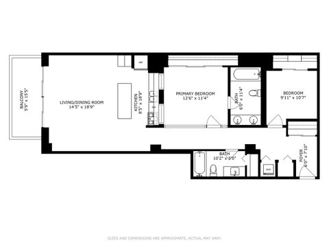 Tiny photo for 1307 S WABASH Avenue #504, Chicago, IL 60605 (MLS # 12602385)