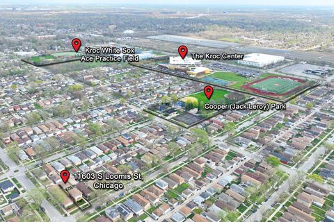 Tiny photo for 11603 S Loomis Street, Chicago, IL 60643 (MLS # 12575283)