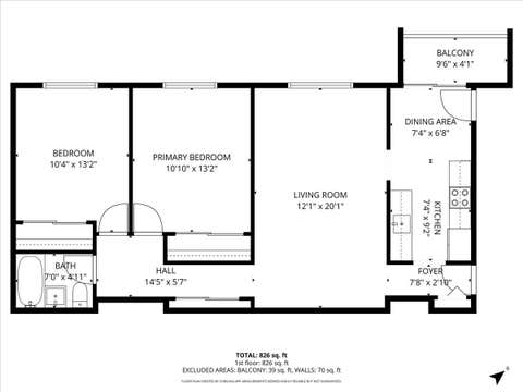 Tiny photo for 701 S Elmhurst Road #H, Des Plaines, IL 60016 (MLS # 12720640)