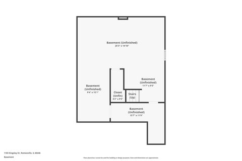 Tiny photo for 1103 Kingsley Drive, Romeoville, IL 60446 (MLS # 12591006)