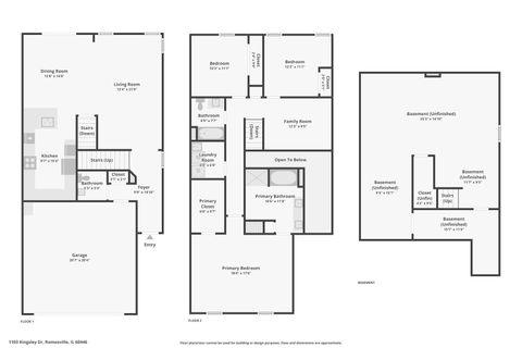 Tiny photo for 1103 Kingsley Drive, Romeoville, IL 60446 (MLS # 12591006)