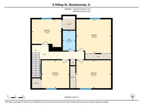 Tiny photo for 9 Hilltop Drive, Bourbonnais, IL 60914 (MLS # 12516850)
