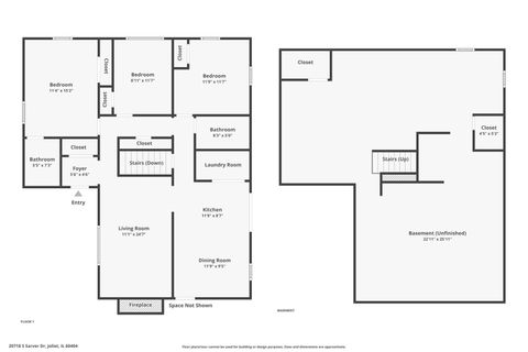 Tiny photo for 20718 S Sarver Drive, Shorewood, IL 60404 (MLS # 12494482)