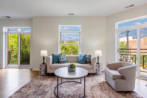 Tiny photo for 1451 S Halsted Street #3B, Chicago, IL 60607 (MLS # 12686191)