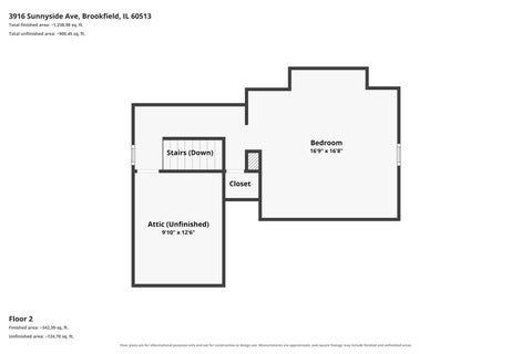 Tiny photo for 3916 Sunnyside Avenue, Brookfield, IL 60513 (MLS # 12753680)
