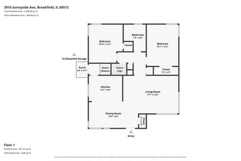 Tiny photo for 3916 Sunnyside Avenue, Brookfield, IL 60513 (MLS # 12753680)