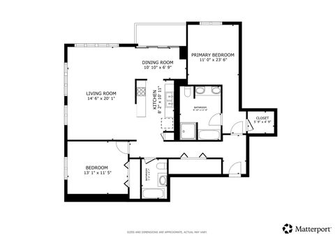 Tiny photo for 125 S Jefferson Street #1207, Chicago, IL 60661 (MLS # 12473512)