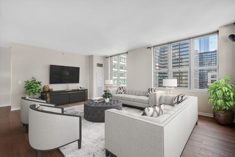 Tiny photo for 125 S Jefferson Street #1207, Chicago, IL 60661 (MLS # 12473512)