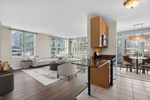 Tiny photo for 125 S Jefferson Street #1207, Chicago, IL 60661 (MLS # 12473512)