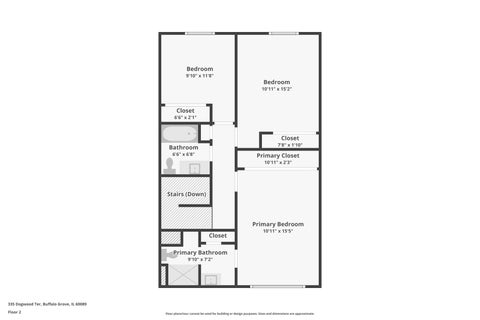 Tiny photo for 335 Dogwood Terrace, Buffalo Grove, IL 60089 (MLS # 12791719)