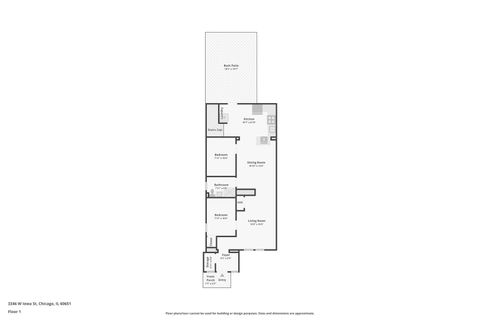 Tiny photo for 3346 W Iowa Street, Chicago, IL 60651 (MLS # 12614648)