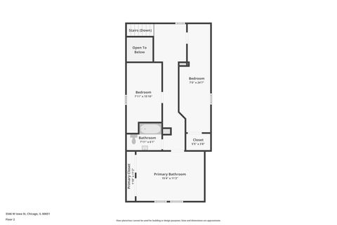 Tiny photo for 3346 W Iowa Street, Chicago, IL 60651 (MLS # 12614648)