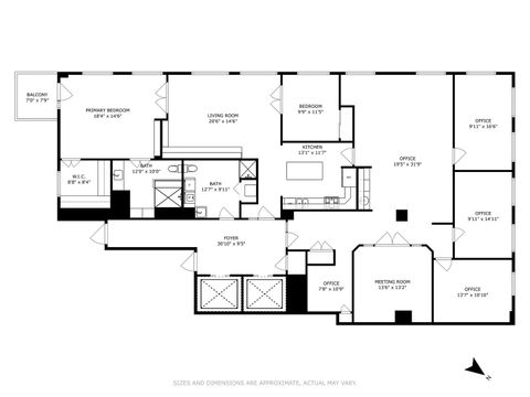 Tiny photo for 6 E Monroe Street #500, Chicago, IL 60603 (MLS # 12525228)