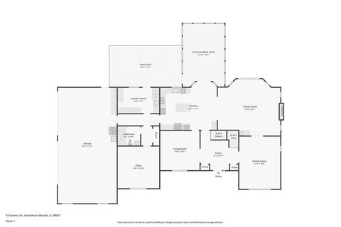 Tiny photo for 54 Gentry Drive, Hawthorn Woods, IL 60047 (MLS # 12601946)