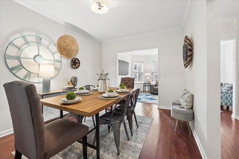 Tiny photo for 1419 W Catalpa Avenue #1N, Chicago, IL 60640 (MLS # 12586608)